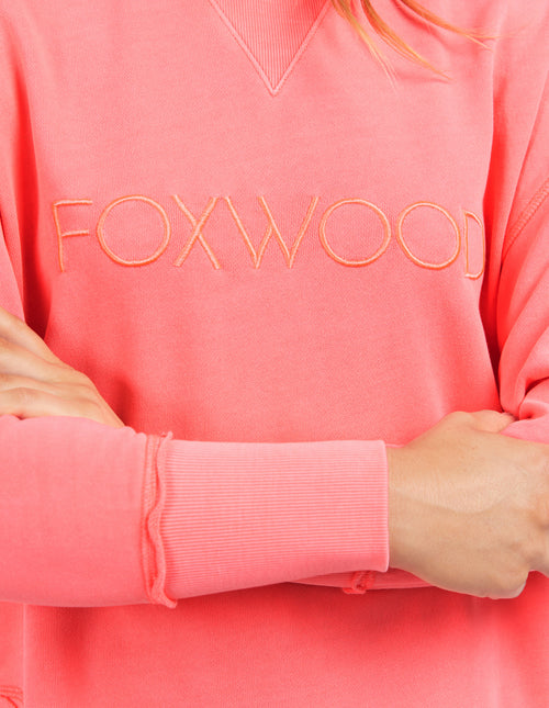 Foxwood Simplified Crew Neon Pink