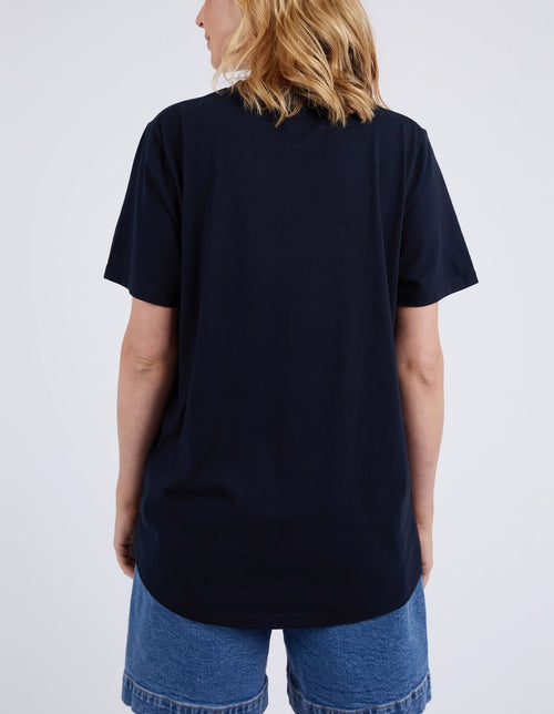 Elm Terra T Shirt Navy