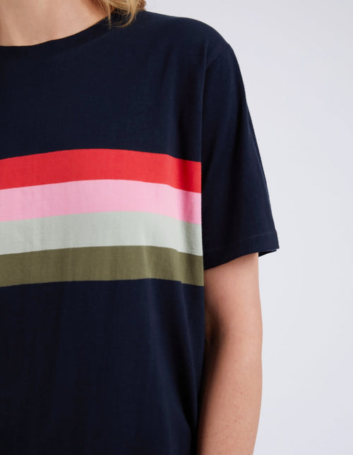 Elm Terra T Shirt Navy