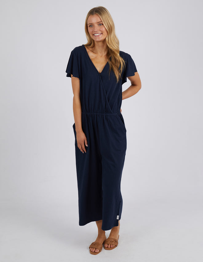 Elm Pia Jumpsuit Navy