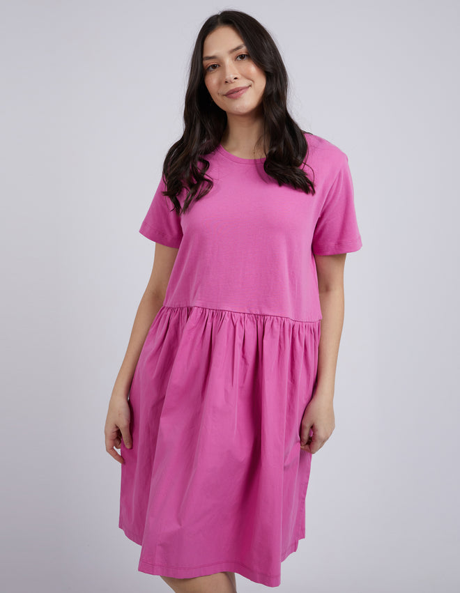 Elm Nahla Dress Super Pink