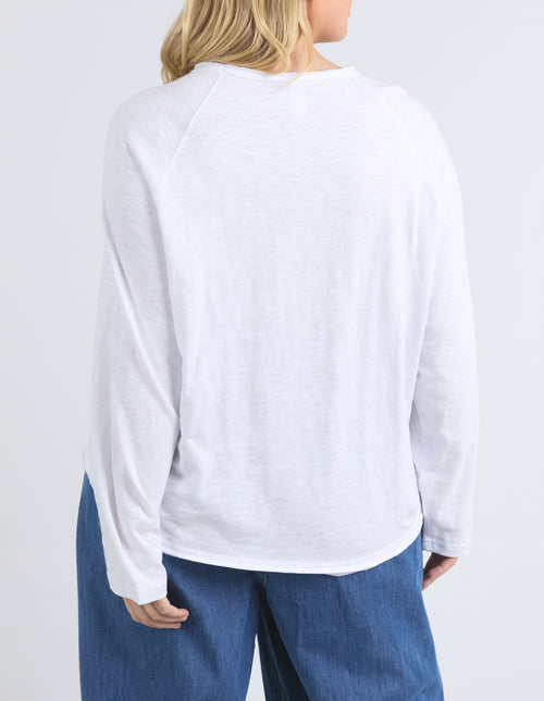 Elm Kinsley Sweatshirt White