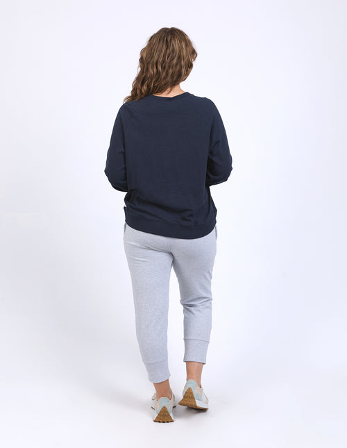 Elm Kinsley Sweatshirt Navy