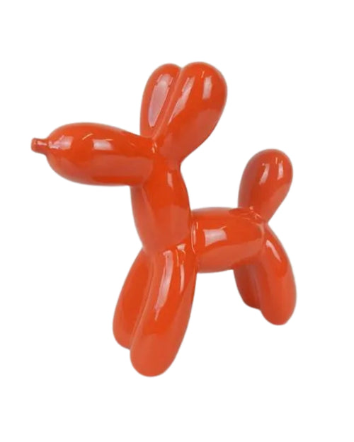 Balloon Dog Hot Orange Med