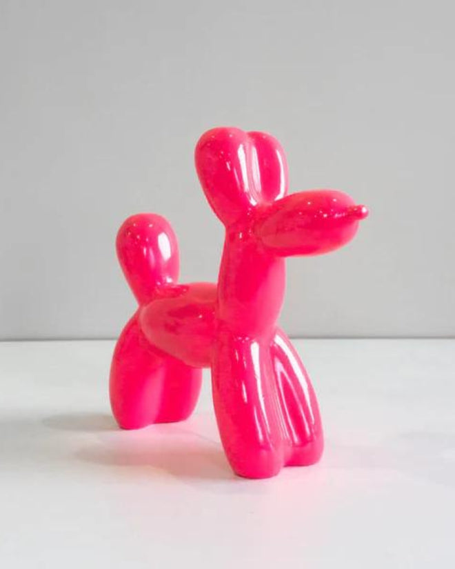 Balloon Dog Hot Pink Med