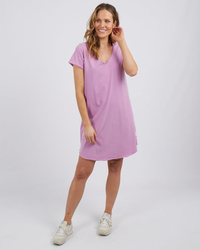 Elm Cloud Mary Dress Violet