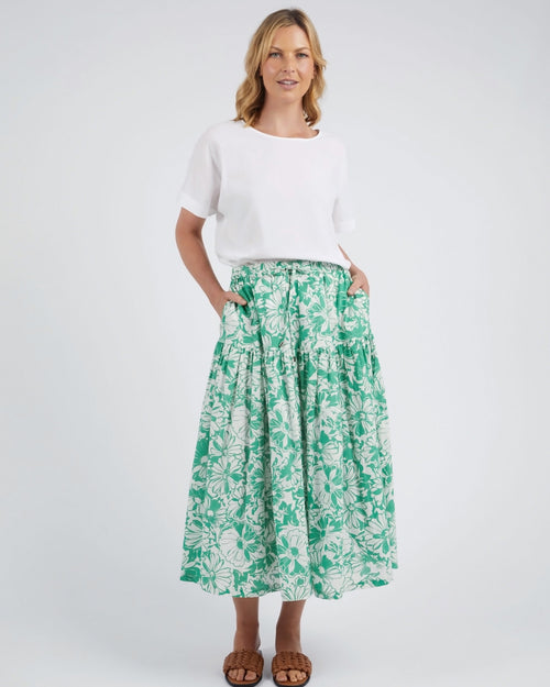 Elm Florentina Skirt Green