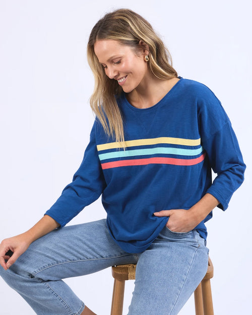 Elm Horizon Sweatshirt Saphire