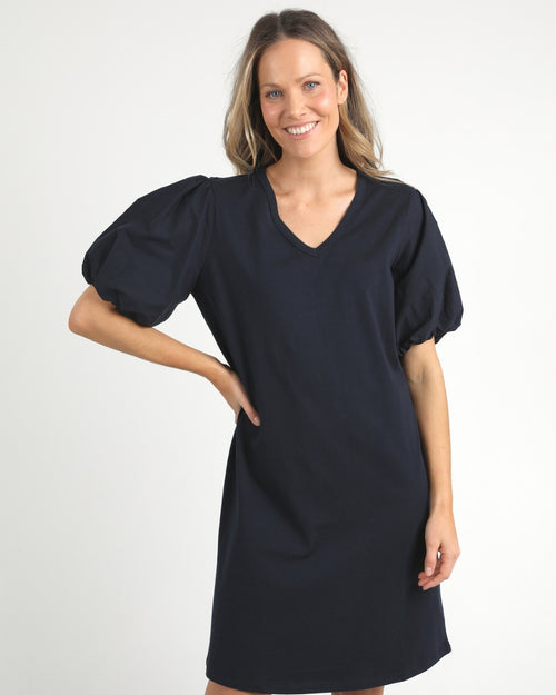 Elm Joy Dress Navy