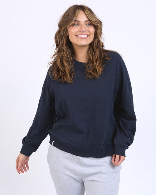 Elm Kinsley Sweatshirt Navy