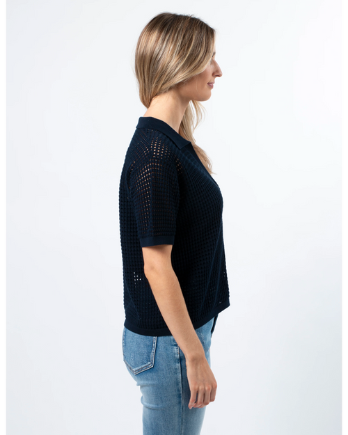 Stella and Gemma Holly Knit Top Navy