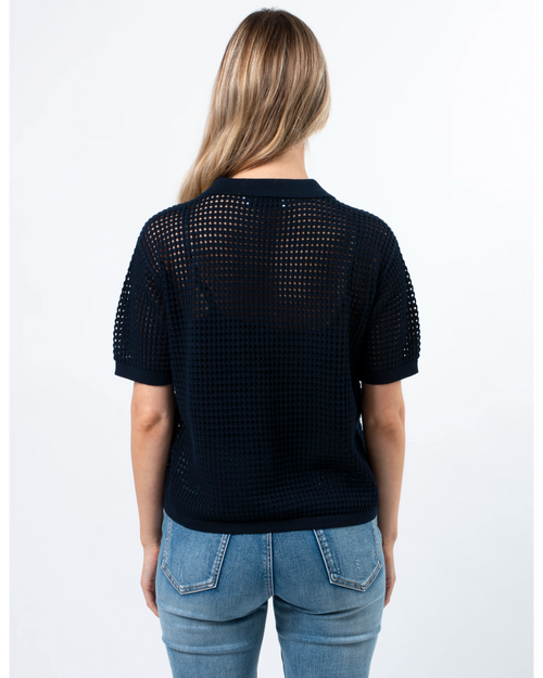 Stella and Gemma Holly Knit Top Navy