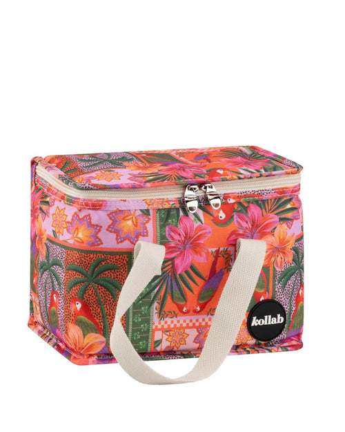 Kollab Lunch Box Padded Parrot Paradise