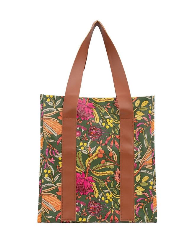 Kollab Market Bag Warratah Blooms