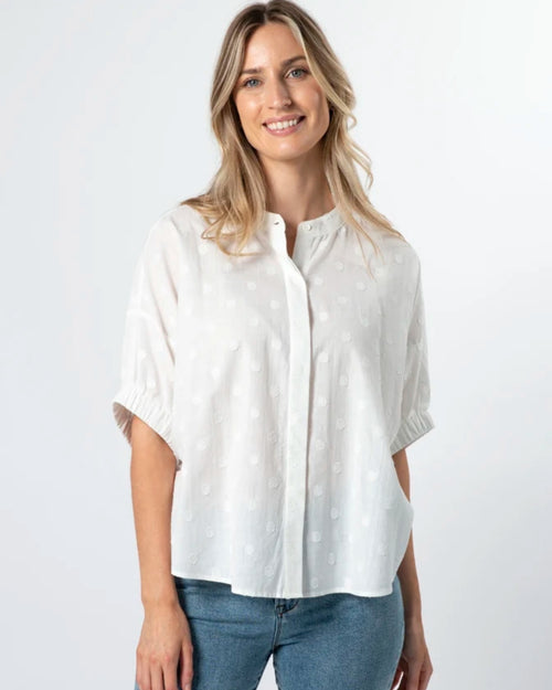 Stella and Gemma Charlie Shirt Off White