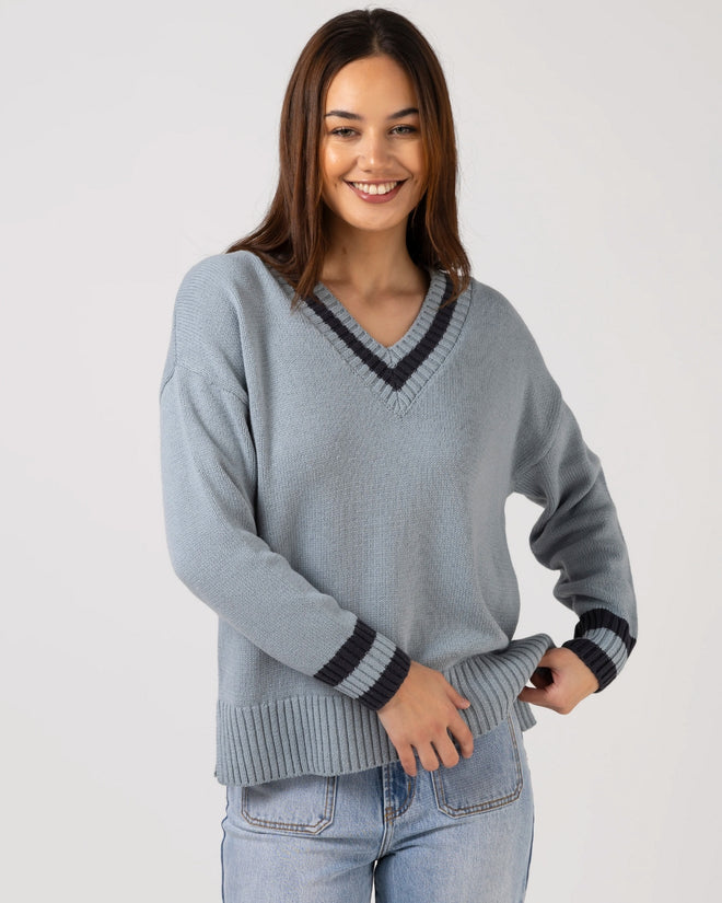 Stella and Gemma Jimmy Jumper Slate