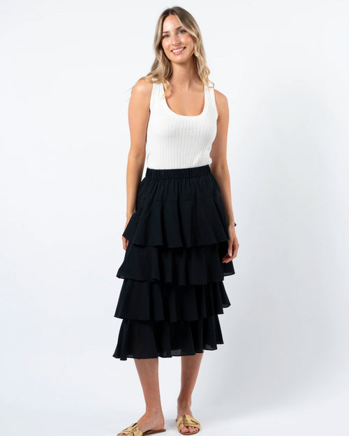 Stella and Gemma Nelly Skirt Black