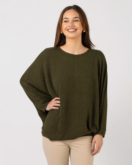 Stella and Gemma Sable Top Khaki