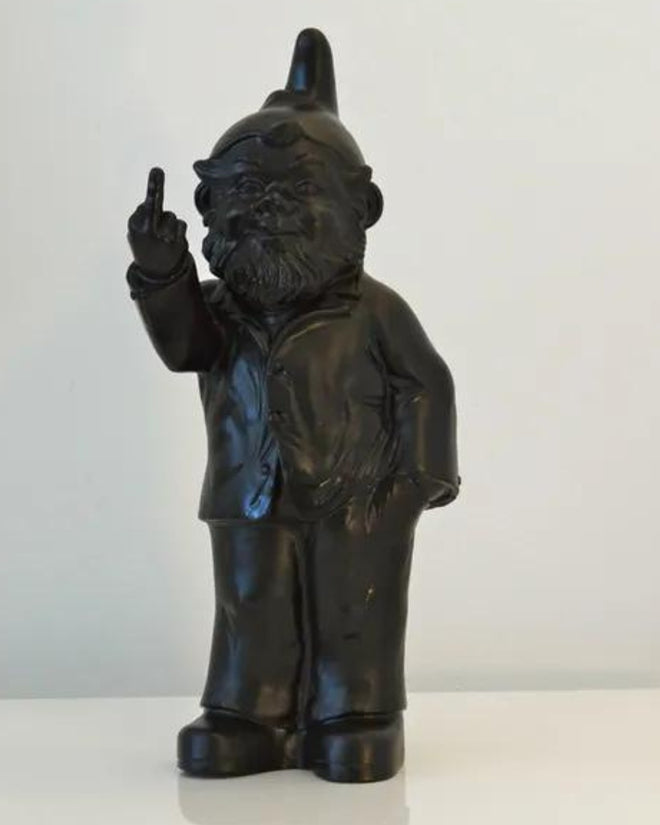 Pop Cheeky Gnome with Finger Black