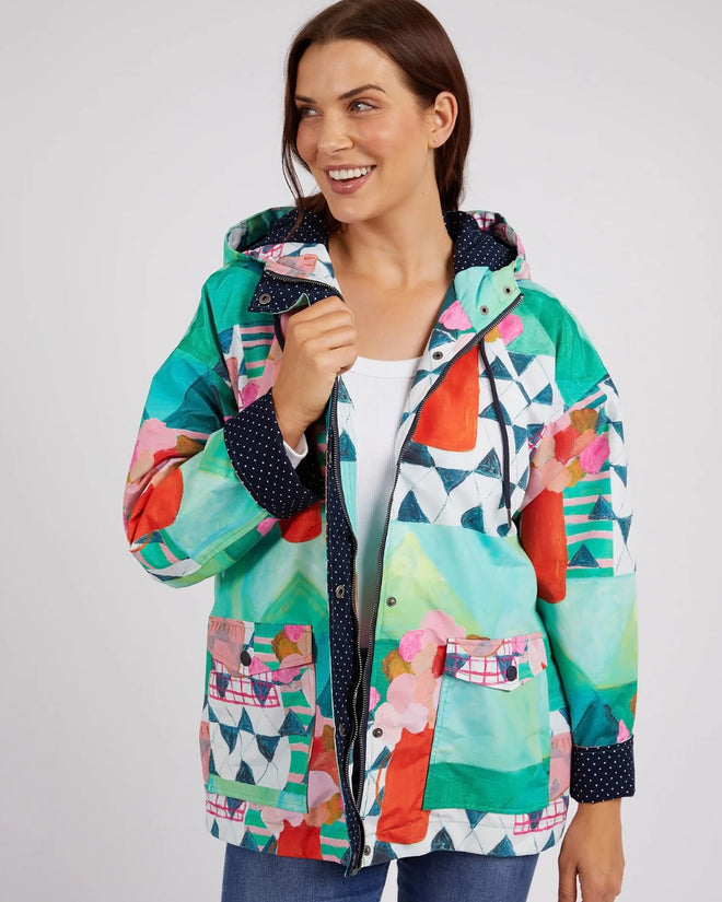 Elm  janey Forbes Private Universe Raincoat