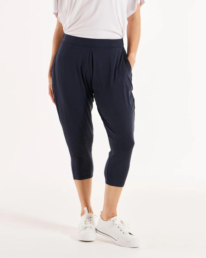 Betty Basics Laina Bamboo Pants Petrol