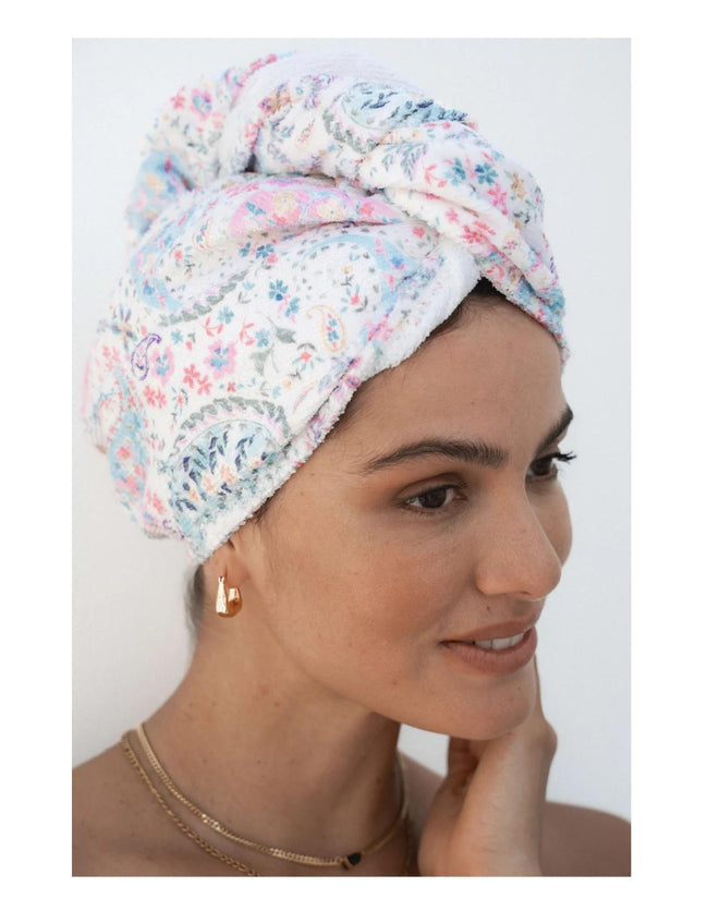 Louvelle Riva Hair Towel Wrap Love Story