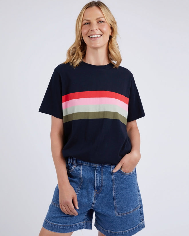 Elm Terra T Shirt Navy