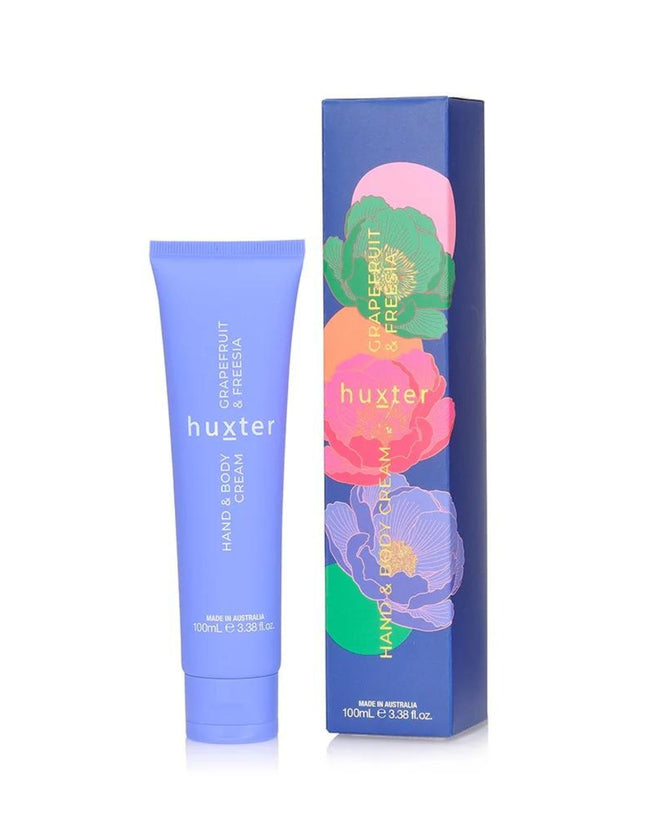 Huxter Hand and Body Cream 100ml Boxed Grapefruit and Freesia