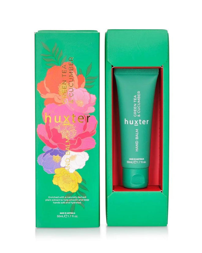 Huxter Hand Balm 50ml Gift Box Green Tea and Cucumber