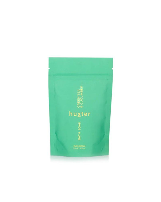 Huxter Bath Soak 120gram Green Tea and Cucumber