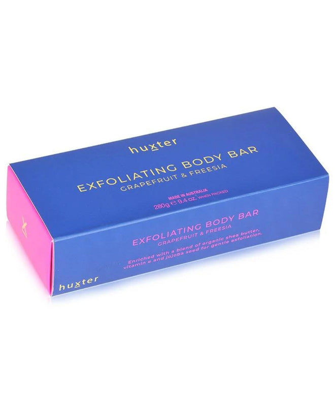 Huxter Exfoliating Body Bar 280gm Grapefruit and Freesia