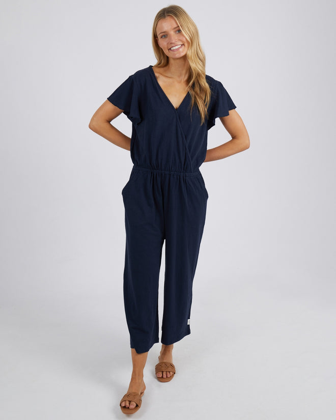 Elm Pia Jumpsuit Navy