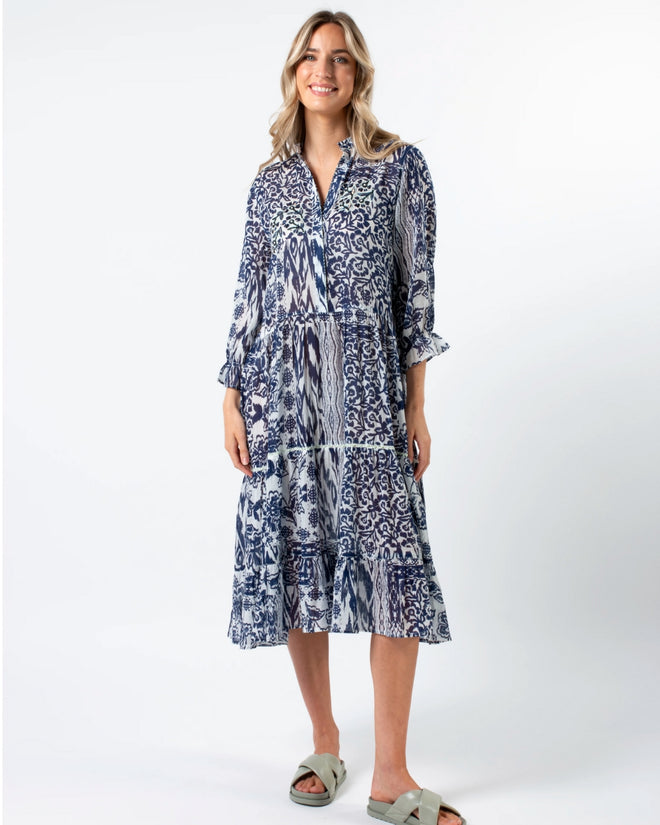 Stella and Gemma Bodrum Dress Medina Blue