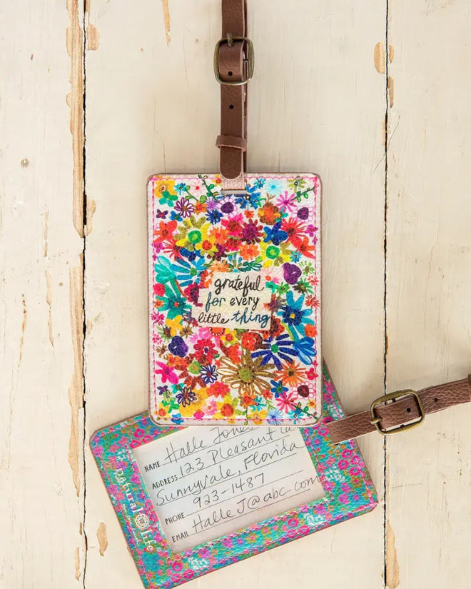 Travel Grateful Luggage Tag