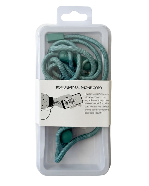 Pop Universal Phone Cord Teal