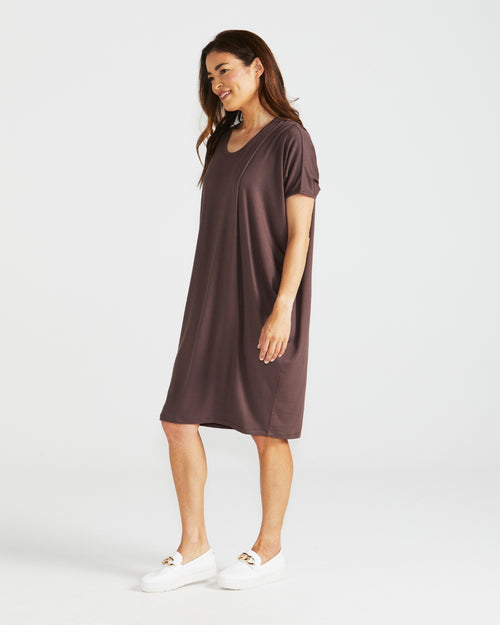 Betty Basics Maui Dress Nutmeg