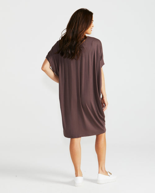 Betty Basics Maui Dress Nutmeg