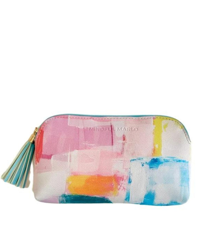 Mindful Marlo Pouch Makeup Bag Good Times