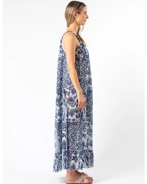 PREORDER - Stella and Gemma Medina Blue Baha Dress DUE NOVEMBER