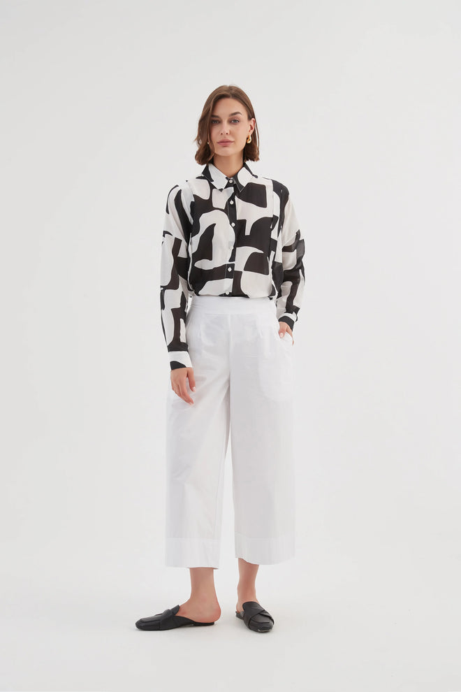 Tirelli Classic Pants White