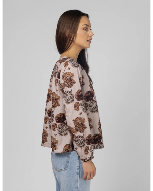 Stella and Gemma Connie Blouse Blush Hydrangea