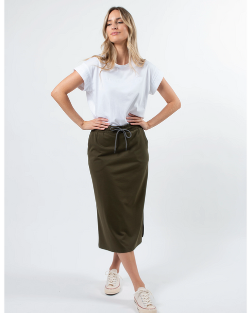 Stella and Gemma Essentials Skirt Khaki