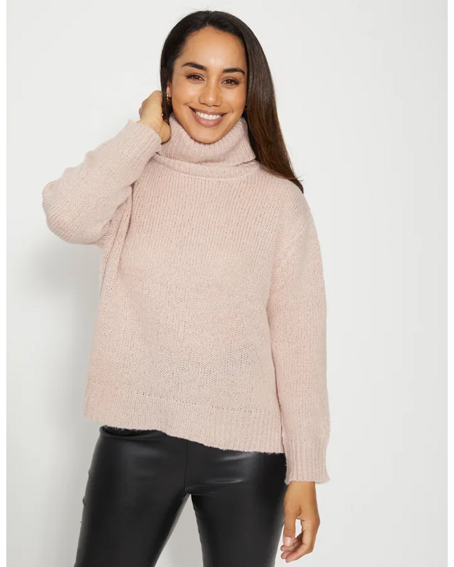 Stella and Gemma Goldie Jumper Blush