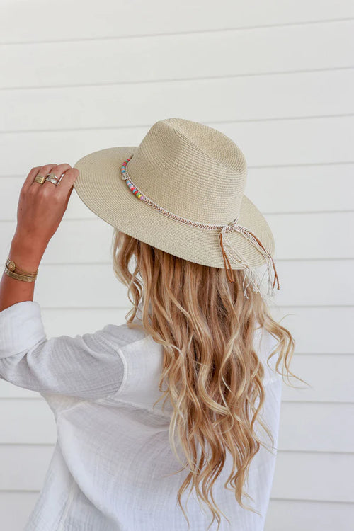 FS Panama Hat Multi Beads