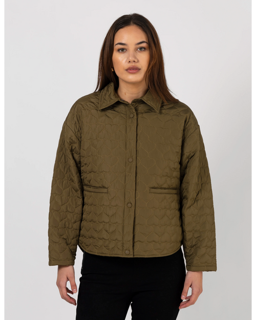 Stella and Gemma Heartly Jacket Black Army