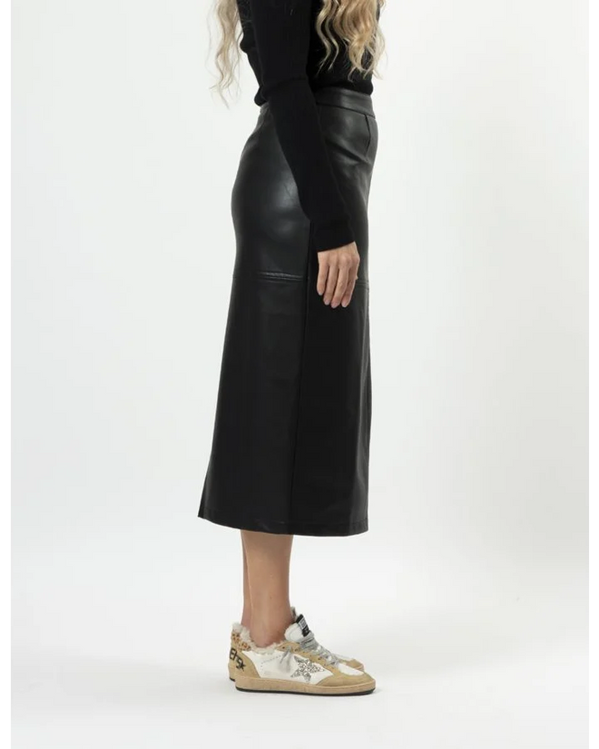 Stella and Gemma Josie Black Croc Skirt