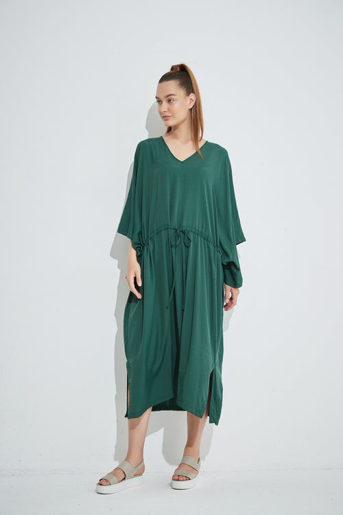 Tirelli Boxy Kaftan Emerald