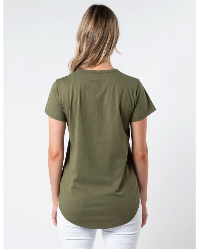 Stella and Gemma Khaki Petal Garden T Shirt