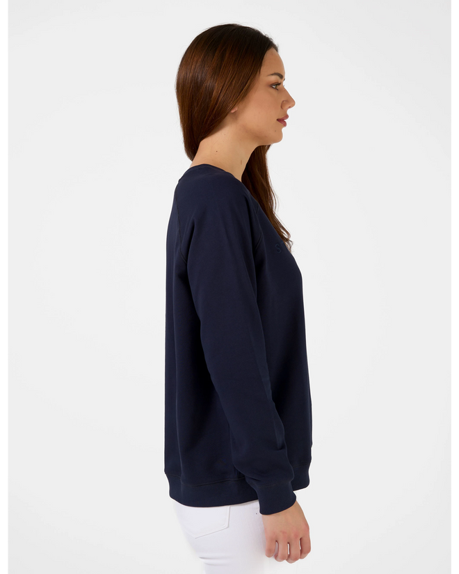 PREORDER -  Stella and Gemma Logo Navy Classic Sweatshirt - DUE END JANUARY