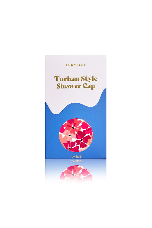 Louvelle Amelie Shower Cap Poppy Rosa